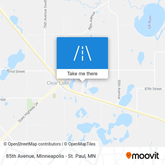 85th Avenue map