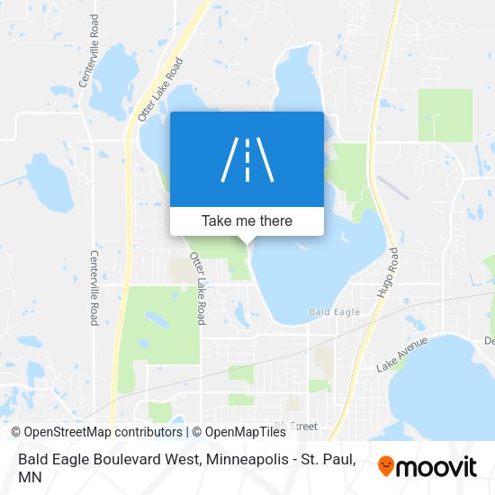 Mapa de Bald Eagle Boulevard West