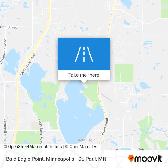 Bald Eagle Point map