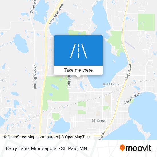 Barry Lane map