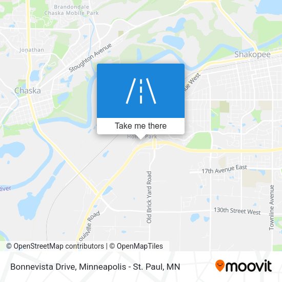 Bonnevista Drive map