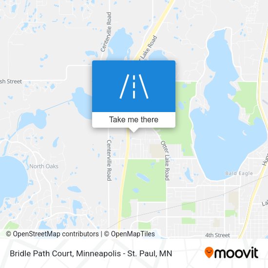 Bridle Path Court map