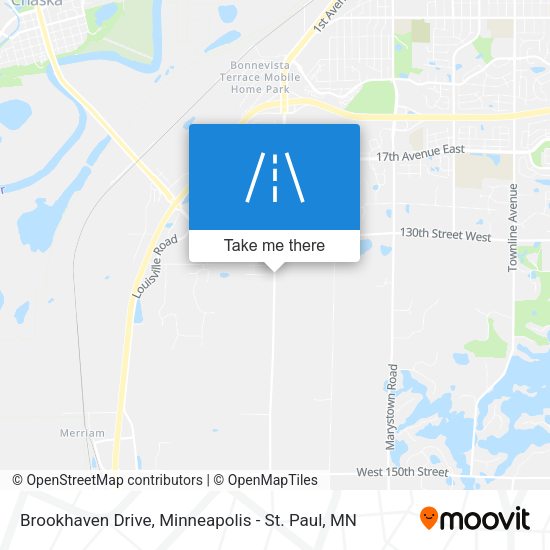 Mapa de Brookhaven Drive