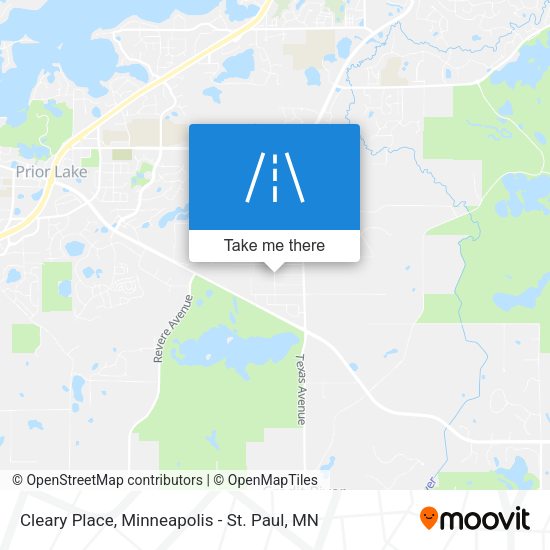 Cleary Place map