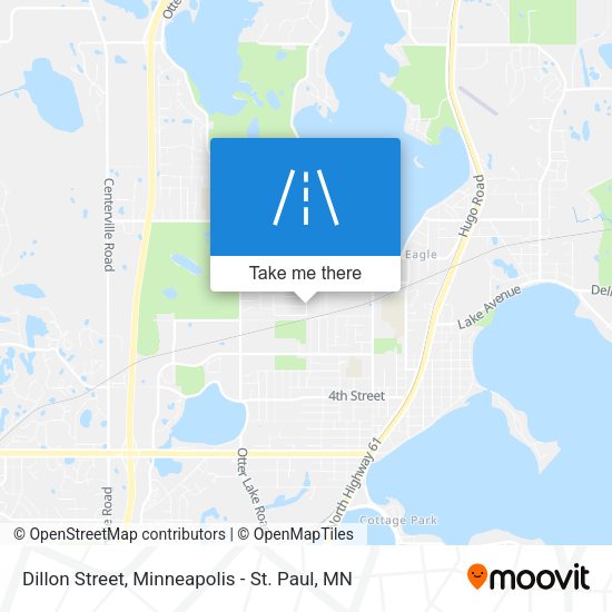 Mapa de Dillon Street