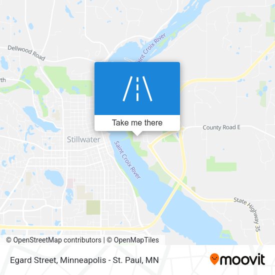 Egard Street map