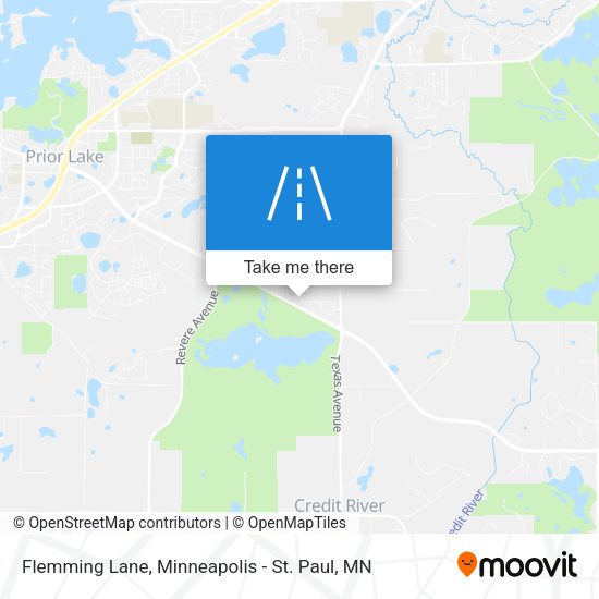 Flemming Lane map
