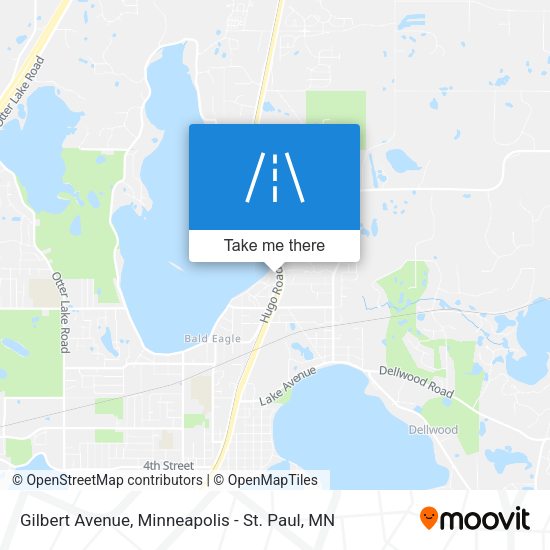 Mapa de Gilbert Avenue