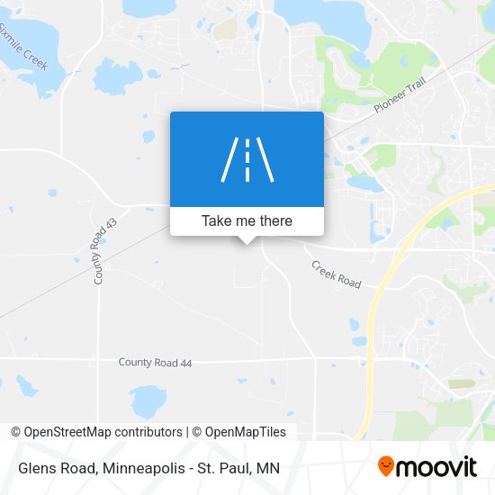Glens Road map