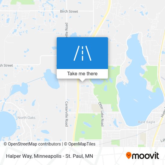 Mapa de Halper Way