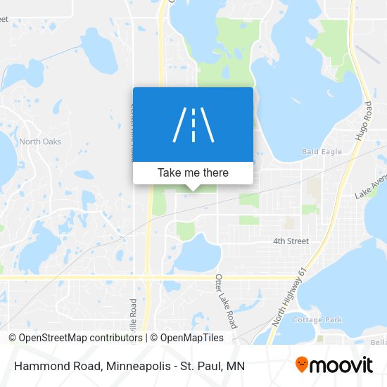 Mapa de Hammond Road