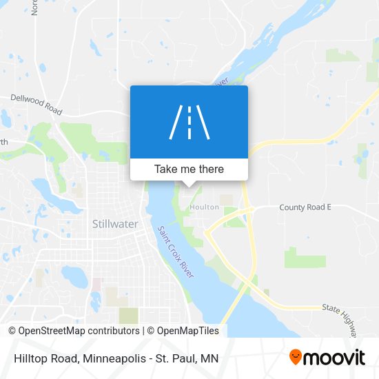 Hilltop Road map