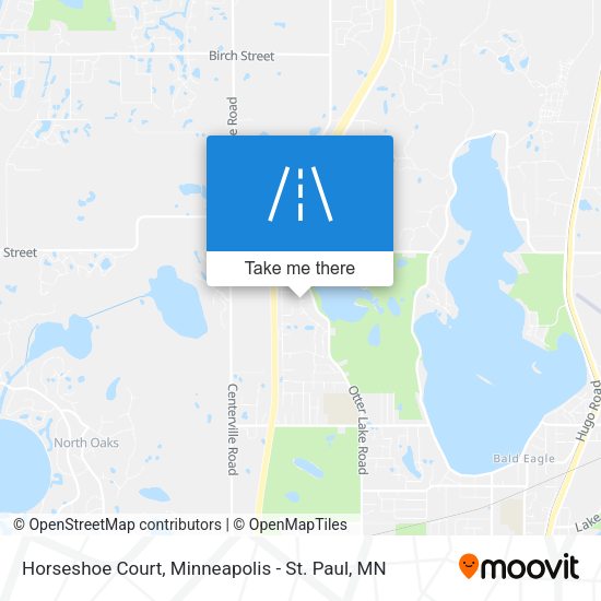 Horseshoe Court map