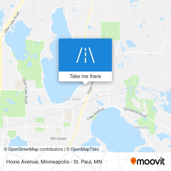Mapa de Hoxie Avenue