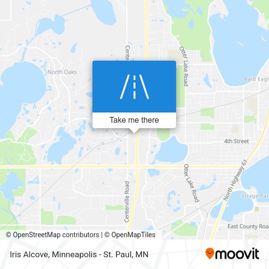 Iris Alcove map