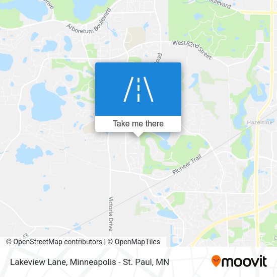 Mapa de Lakeview Lane
