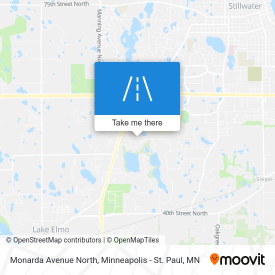 Mapa de Monarda Avenue North