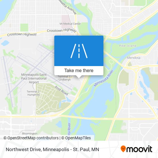 Northwest Drive map