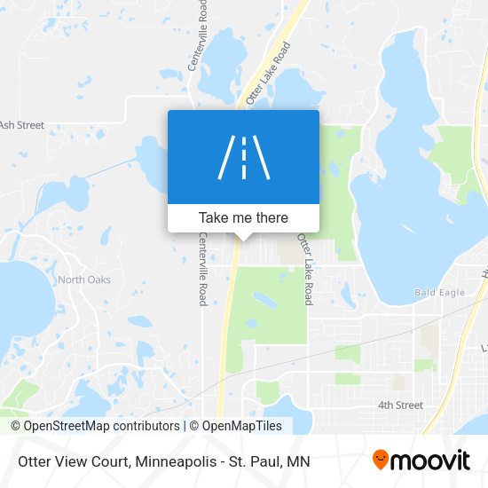 Otter View Court map