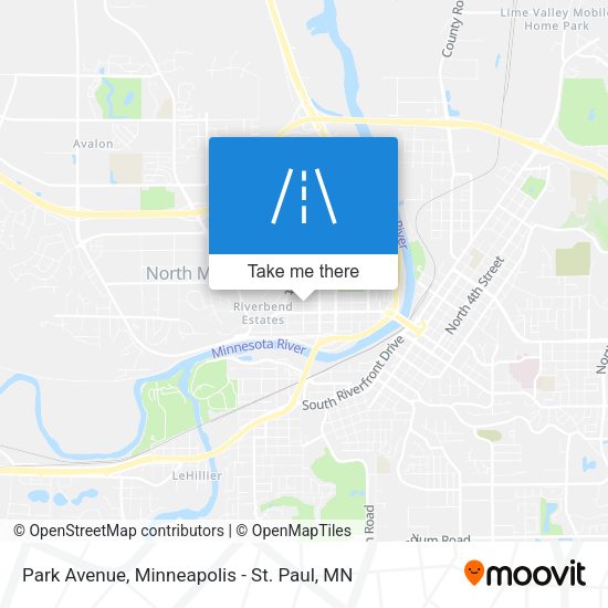 Park Avenue map