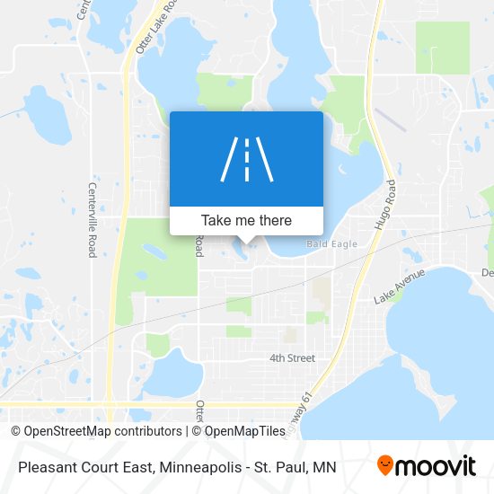Pleasant Court East map