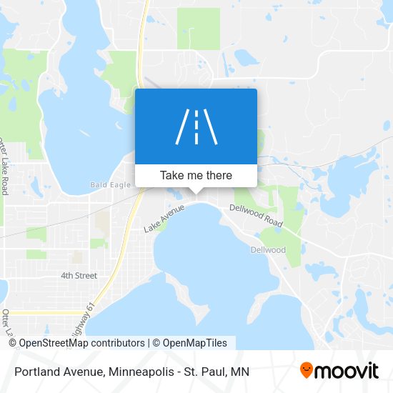 Portland Avenue map