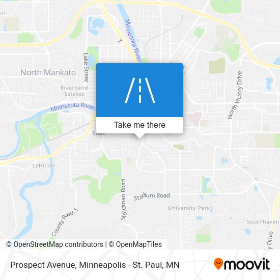Mapa de Prospect Avenue