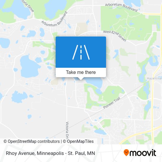 Mapa de Rhoy Avenue