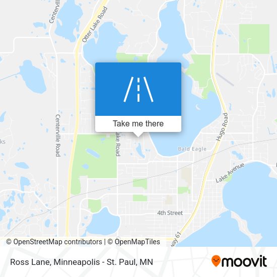 Ross Lane map