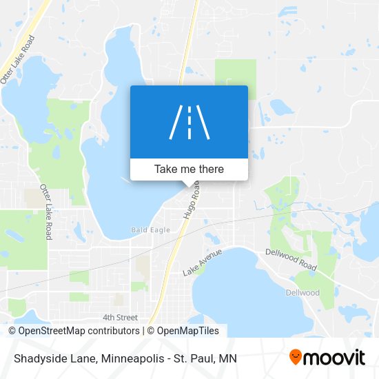Mapa de Shadyside Lane