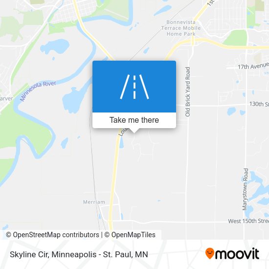 Mapa de Skyline Cir