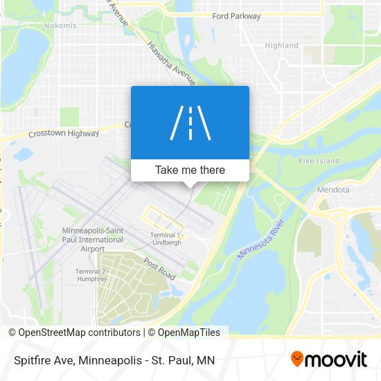 Mapa de Spitfire Ave