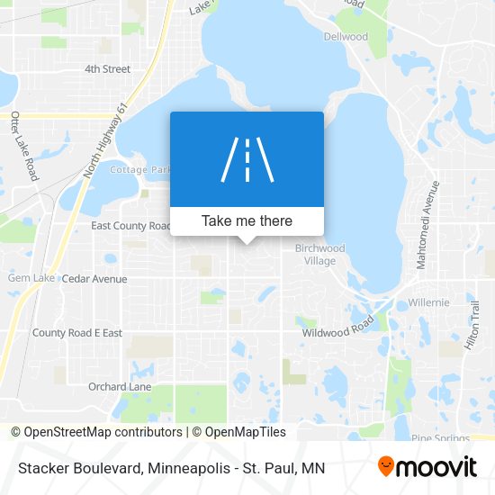 Mapa de Stacker Boulevard
