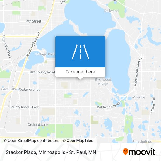 Stacker Place map