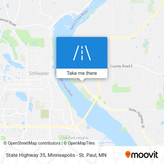 State Highway 35 map