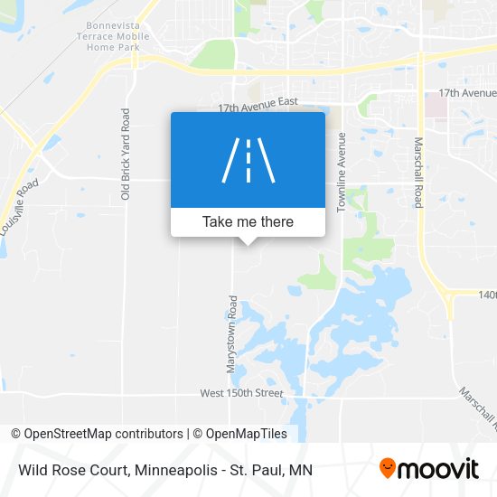 Wild Rose Court map