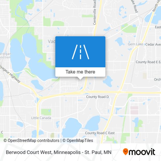 Berwood Court West map