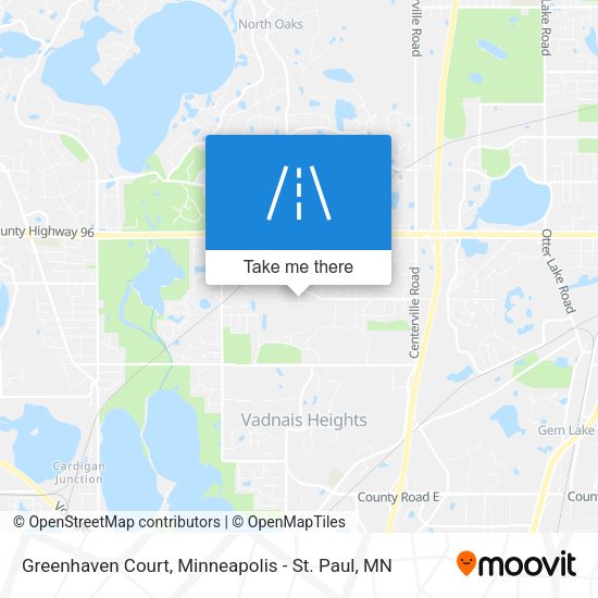 Greenhaven Court map