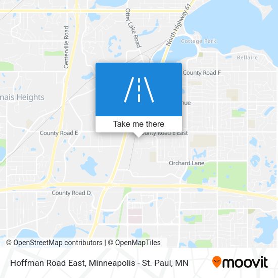 Hoffman Road East map