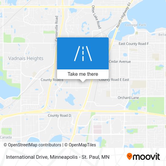 International Drive map