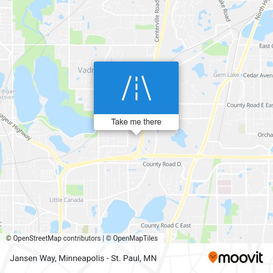 Jansen Way map