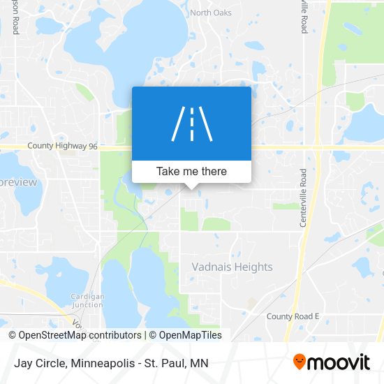 Mapa de Jay Circle