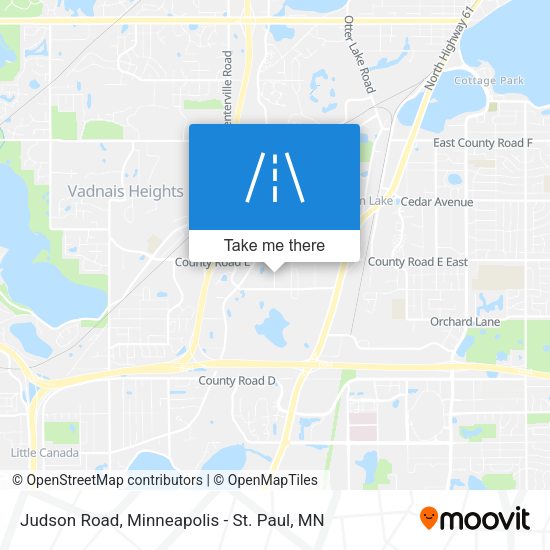 Mapa de Judson Road