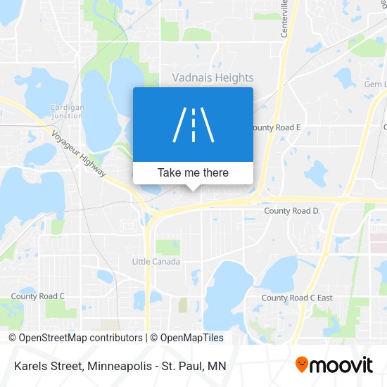 Karels Street map