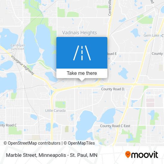 Mapa de Marble Street