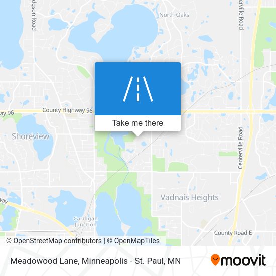 Meadowood Lane map