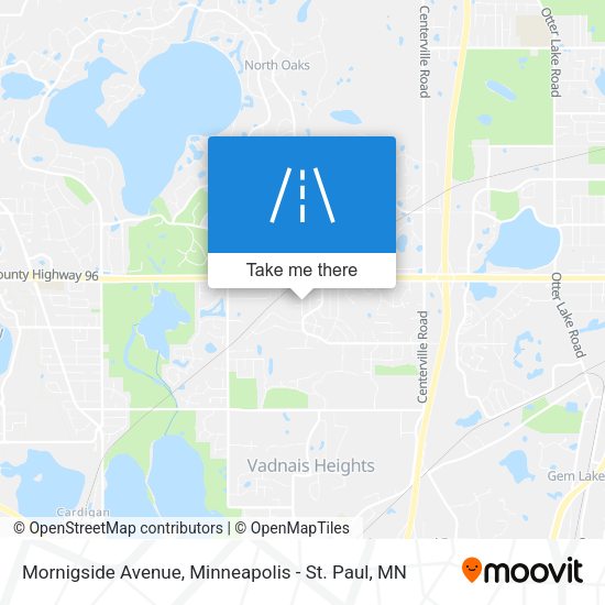 Mornigside Avenue map