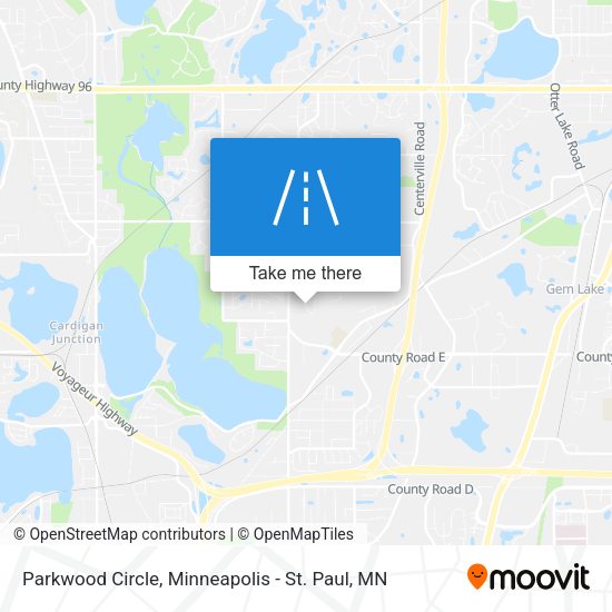 Parkwood Circle map