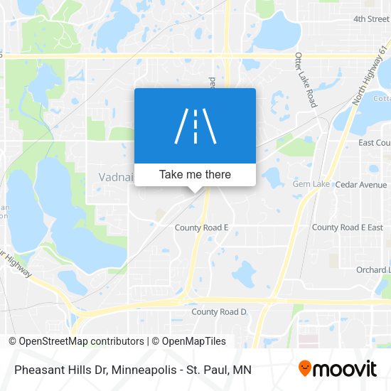 Mapa de Pheasant Hills Dr