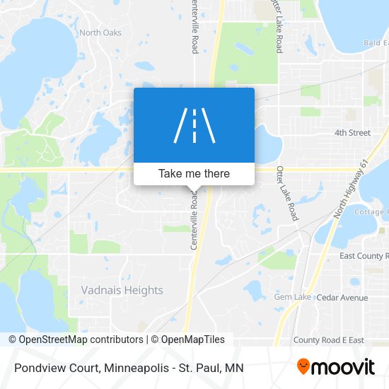 Pondview Court map
